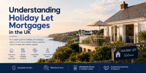 Holiday Let Mortgages UK guide with coastal holiday home, short-term rental support, deposit guidance and specialist broker advice.