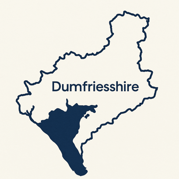 Map of Dumfriessshire
