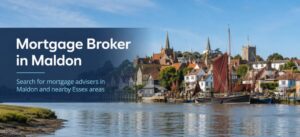 Mortgage Broker in Maldon hero image showing Hythe Quay, Thames sailing barges and Maldon waterfront in Essex.