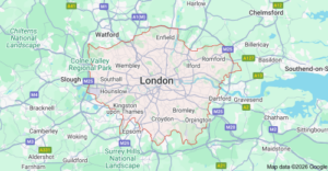 Map of Greater London relating to Mortgage Broker in Greater London