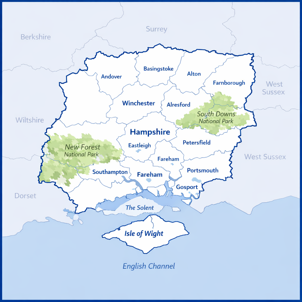 Map of Greater Manchester in the UK with mortgage brokers in their respective location