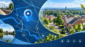 Mortgage Broker in Padgate location map with homes, transport links and local amenities.