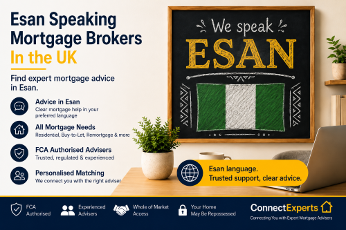 Esan speaking mortgage brokers in the UK offering clear mortgage advice in Esan, with support for residential, buy-to-let, remortgage and specialist mortgage needs.