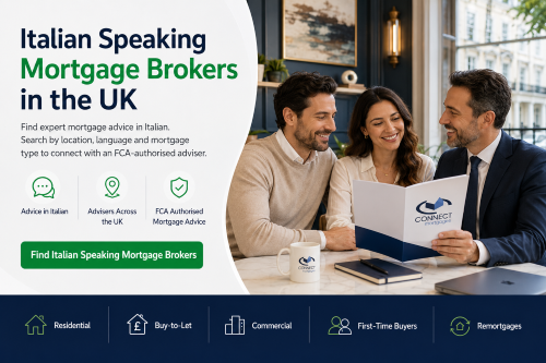 Italian speaking brokers in the UK helping clients find mortgage advice by language, location and mortgage type.