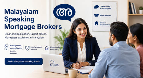 Malayalam speaking brokers advising clients in the UK with mortgage advice explained clearly in Malayalam.