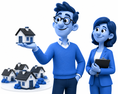 Portfolio Landlord Mortgage Adviser Search with adviser showing multiple rental properties for buy-to-let portfolio landlords
