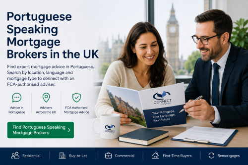 Portuguese speaking brokers in the UK helping clients find mortgage advice by language, location and mortgage type.