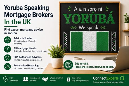 Yoruba speaking brokers in the UK offering clear mortgage advice in Yoruba, with support for residential, buy-to-let, remortgage and specialist mortgage needs.