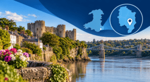 Mortgage Broker in Chepstow NP16 with Chepstow and Monmouthshire location map
