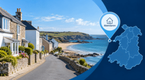 Mortgage Broker in Aberdaron – coastal Gwynedd homes with Aberdaron location map